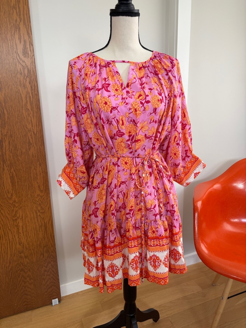 Aakaa Boho Mini Dress